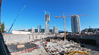 CraneVistas Tower Crane Time Lapse August 14th 2020