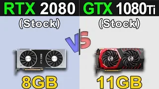 RTX 2080 Vs. GTX 1080 Ti | 1440p and 2160p | New Games Benchmarks