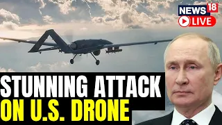 A Spat Between The U.S. And Russia Over A Downed Drone Is Escalating | U.S. Jet Collides | News18