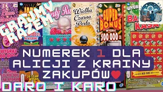 Daro i Karo zdrapkują💑. Numerek 1 dla @alicjawkrainiezakupow ❤️🤑👍 ODC #118 #lotto #zdrapki #scratch