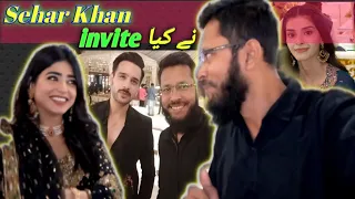 Sehar Khan Ne Invite Kea😮| Or Bhe Acters Se Mulaqat Hoye🤗#middleclassfamilyvlog #seharkhan #vlog