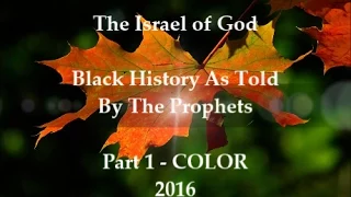 IOG - Black History As Told By The Prophets - Part 1 - COLOR (2016)