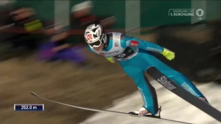 Robert Johansson (NOR) 252 Meter Skiflug/Weltrekord 2017