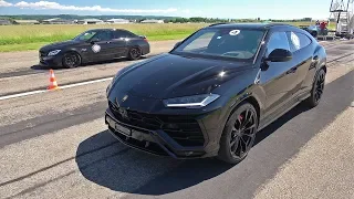 Lamborghini Urus vs BRABUS 800 C63 S AMG vs iPE Lamborghini Murcielago LP640