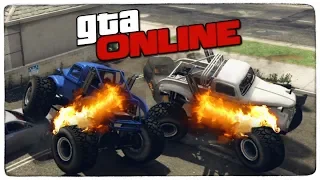 УБОЙНАЯ МИССИЯ С МОНСТР-ТРАКОМ! ● GTA ONLINE #393