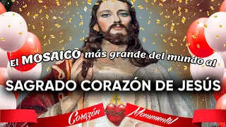 El MOSAICO mas grande del mundo al SAGRADO CORAZÓN DE JESÚS - Padre Arturo Cornejo