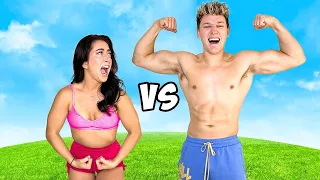 BOYFRIEND vs GIRLFRIEND Extreme Gymnastics Challenge!