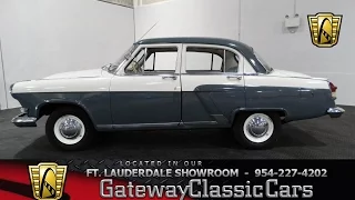 207-FTL - 1967 Gaz Volga M21 2.4L Inline 4 Cylinder 3 Speed Manual