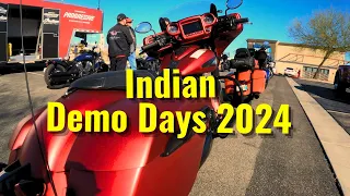 2024 INDIAN DEMO RIDE AND REVIEW IN LAS VEGAS. RIDE JIM RIDE !!