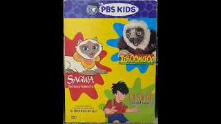 Opening To PBS Kids 3 Pack: Sagwa/Zoboomafoo/George Shrinks 2006 DVD