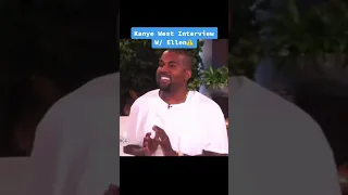 Kanye West banned interview on Ellen😳