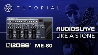 BOSS ME-80! Audioslave - Like a Stone (Solo)... EN ESPAÑOL!