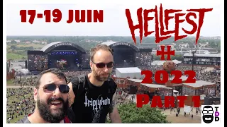 TDD : Débrief Hellfest 2022 part 1 / 17 au 19 juin.