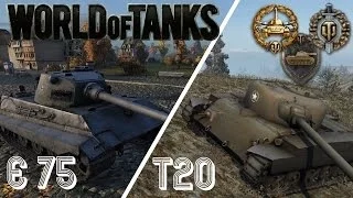 World of Tanks Replay | E 75 | T20