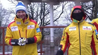 BMW IBSF Worldcup 7, 2-man bobsleigh  heat 2 Sigulda