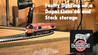 Faulty lighting on dapol 66 and stock boxes