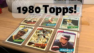 Vintage Baseball Cards from 1980 Topps - Highlights of the Set