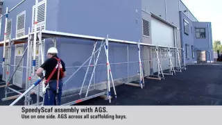 Layher AGS - Enhanced safety at the top scaffolding level