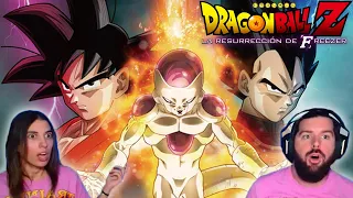 ¡REACCIONANDO POR PRIMERA VEZ A DRAGON BALL Z: LA RESURRECCIÓN DE FREEZER (RESURRECTION F)!