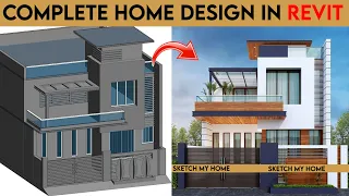 Revit house design | Complete house design in revit | Revit tutorials |