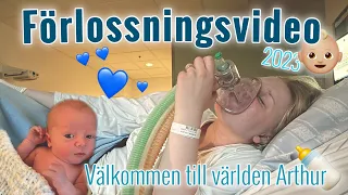 Graviditet och Förlossningsvideo 2023 (Baby Boy)