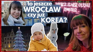 Koreańska dzielnica we Wrocławiu?! Daily Vlogmas z WROCŁAWIA ⛄ jak mamy nie ma to Sonu lepi bałwana⛄