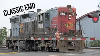 Southern Pacific LIVES! EMD SD7 and 9s on the Portland & Western