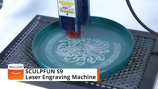 New SCULPFUN S9 Laser Engraving Machine - Buy at Banggood