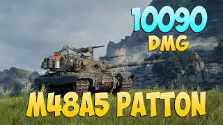 M48 Patton - 4 Frags 10K Damage - Uncepts! - World Of Tanks