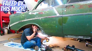 Leaf Spring & Shackle Freshen Up On The Abandoned Tri 5 Chevy Build!