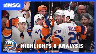 Isles Beat CBJ In OT For 4th Straight Win | New York Islanders