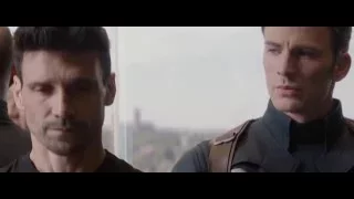 Captain America: Winter Soldier - Драка в лифте