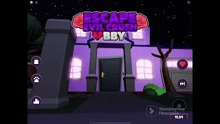 Escape evil crush Obby (SCARY OBBY) Roblox Walkthrough