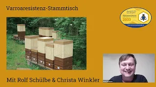 Varroresistenz Stammtisch Drohnenaufzucht - mit Rolf Schülbe und Christa Winkler