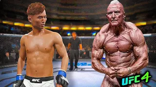 Doo-ho Choi vs. Bernie Cooper | Old Bodybuilder (EA sports UFC 4)