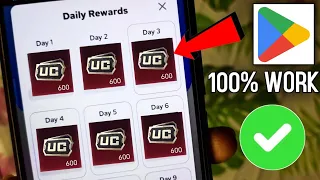 PlayStore Free 600 UC in BGMi | Free M21 Royal Pass/Elite Pass | Free Redeem Code & Free UC in BGMI