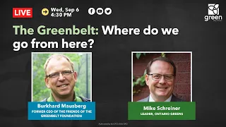 The Greenbelt: Where do we go from here?