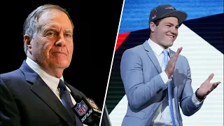 Belichick on Drake Maye: "A very talented kid", "needs to be more consistent" | Curran & Breer react