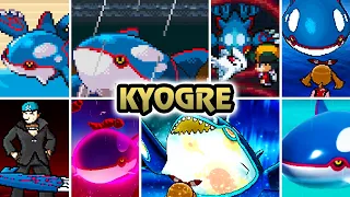 Pokémon Game : Evolution of Kyogre Battles (2002 - 2023)