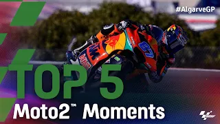 Top 5 Moto2™ Moments | 2021 #AlgarveGP