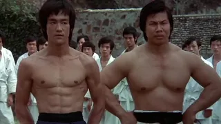 Fight of Roper vs Bolo in Enter the Dragon