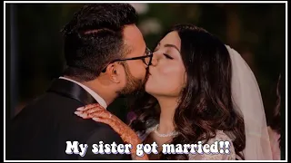 MY SISTER GOT MARRIED🥳🥹🧿 | Vlog | Adlin Kujur