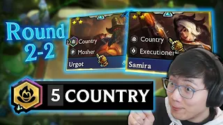 I Hit Country 5 at Round 2-2 (ft. Samira 3 and Urgot 3)