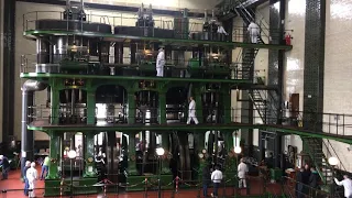 The worlds largest working triple expansion steam pumping engine