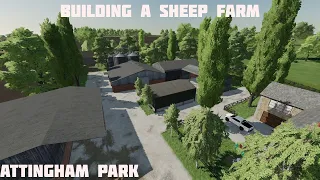 Building A Sheep Farm On Attingham Park | Farming Simulator 22 Farm Build