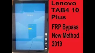 Lenovo TAB4 10 Plus FRP Bypass