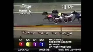 2002 Woodbine RED RIVER HANOVER N A  Cup Final Luc Ouellette