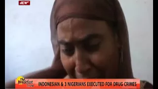 Indonesian and 3 Nigerians executed for drug crimes