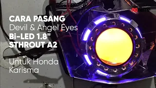 Bikin Cantik Bi-LED 1.8" Sthrout A2 Dengan Devil & Angel Eyes