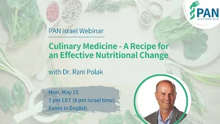 Culinary Medicine - A Recipe for an Effective Nutritional Change - Webinar